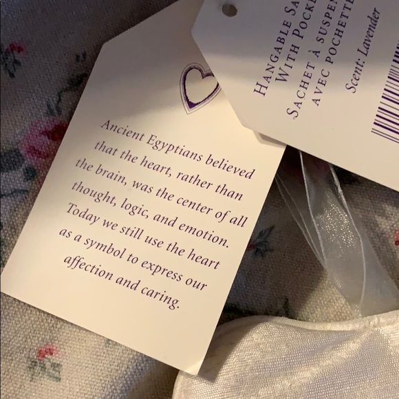 Hallmark“Cherish”Lavender Scented Sachet w/pocket - Picture 2 of 7